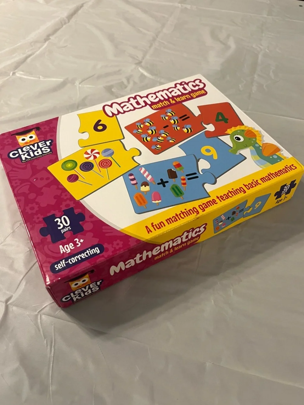 NEW Clever Kids Mathematics Match & Learn Game